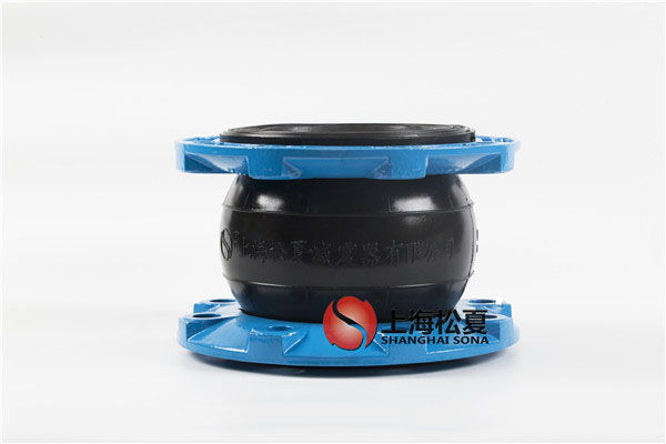 DN150球墨法蘭NRB材質(zhì)橡膠軟接頭耐油性好